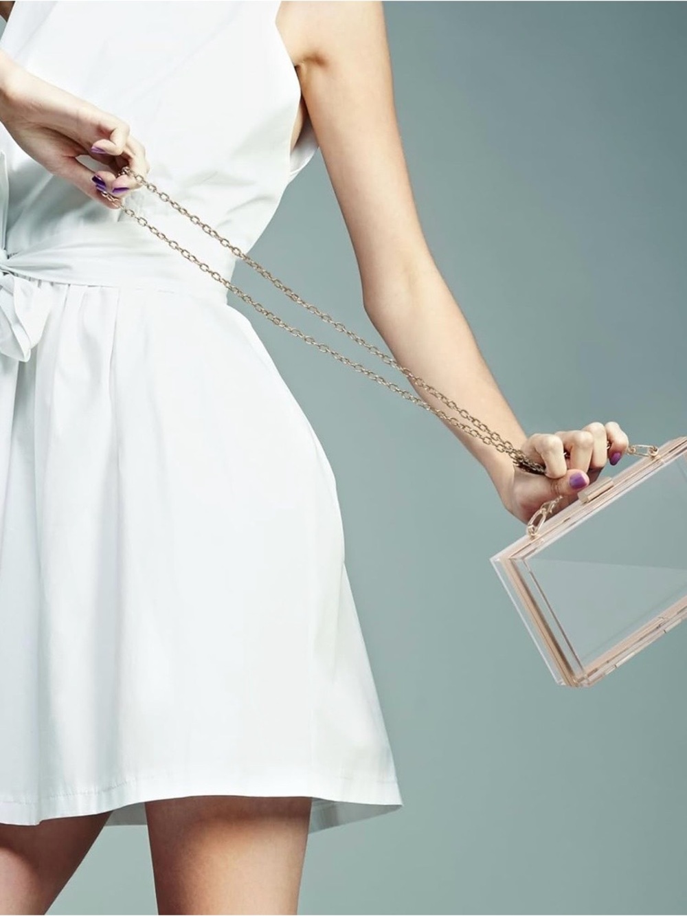 Clear purse (new) - Picture 5 of 6